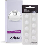 Oticon MiniFit Double Vent Bass Domes: 10-pack (Large 10mm)