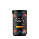 BEYOND RAW Concept X | Clinically Dosed Pre-Workout Powder | Contains Caffeine, L-Citrulline, Creatine, and Beta-Alanine | Orange Mango | 20 Servings