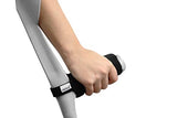 KMINA - Forearm Crutch Pads with Velcro Straps (x2 Units), Pads for Crutches, Crutch Covers Pads, Crutch Cushions for Hands, Padding Crutches for Adults, Crutch Hand Grips - Made in Europe