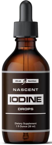 Nascent Iodine Supplement | Nascent Iodine Drops and Iodine Solution for Increased Energy & Optimal Health | Liquid Iodine Supplement and Immunity Booster