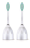 Philips Sonicare Genuine E-Series Replacement Toothbrush Heads, 2 Brush Heads, White, HX7022/66