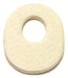 Atlas Biomechanics Callus Pads, 40/ Pack, 1/8" Adhesive Felt Oval Foot Cushions