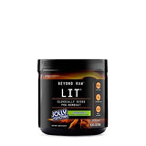 Beyond Raw LIT | Clinically Dosed Pre-Workout Powder | Contains Caffeine, L-Citrulline, Beta-Alanine, and Nitric Oxide | Jolly Rancher Green Apple | 30 Servings