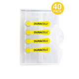 Duracell Hearing Aid Batteries Size 10 pack 40 batteries