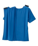 Men’s Open-Back Adaptive Active T-Shirt - Electric Blue 3XL