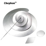 Chephon Bird Spiral Spinner Reflectors with Reflective Scare Discs - Decorative Bird Scare Device to Keep Birds Away Like Woodpeckers, Pigeons and Geese - 3 Pack with Free Hooks