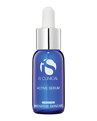 iS CLINICAL Active Serum; Face Serum, Anti-Aging, Helps skin with acne and pigmentation, 0.5 Fl Oz