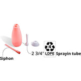 RVDKBULB Natural Vaginal Cleansing System, BPA & PVC Free, Compatible with DMSO / MMS, Pink