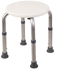 HEALTHLINE Shower Chair for Inside Shower Adjustable Height - Bath Seat Shower Bench for Seniors - Bathroom Stool Lightweight Non-Slip Seat