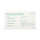 Everlywell Cholesterol and Lipids Test - at-Home Collection Kit - Accurate Results from a CLIA-Certified Lab Within Days - Ages 18+