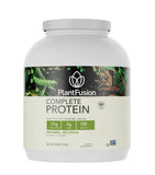 PlantFusion Complete Vegan Protein Powder - Plant Based Protein Powder with BCAAs, Digestive Enzymes and Pea Protein - Keto, Gluten Free, Non-Dairy, No Sugar, Non-GMO - Natural- No Stevia 5 lb Bulk