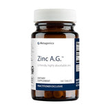 Metagenics Zinc A.G. - Highly Absorbable - 20 mg Zinc - for Immune Support, Bone Health & Energy Metabolism* - Zinc Arginate & Zinc Glycinate - Non-GMO & Gluten-Free - 180 Tablets