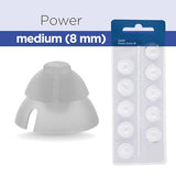 Oticon 8mm POWER MiniFit domes (2 Packs-20 domes) by Oticon