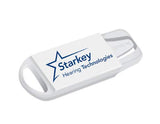 Starkey Size 312 Premium Hearing Aid Batteries 60 Pack - Long Easy Tab - Mercury-Free - Zinc Air Technology - Made in USA - Plus Keychain Battery Case (60)