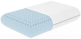 Vaverto King Size Gel Memory Foam Pillow: Ventilated, Orthopedic, Contoured Support, Cooling Design with Viscose Made from Bamboo Cover - Ideal for Side and Back Sleepers, Dorm Room Essential