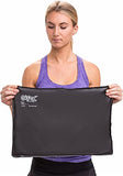 Chattanooga ColPac - Reusable Gel Ice Pack - Black Polyurethane - Oversize - 12.5 in x 18.5 in - Cold Therapy - Knee, Arm, Elbow, Shoulder, Back - Aches, Swelling, Bruises, Sprains, Inflammation