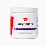 TB12 Electrolyte Supplement Powder for fast hydration by Tom Brady - Natural, easy to mix powder. Low Sugar, Low Calorie, Dairy Free, Vegan. Magnesium, Sodium, Potassium, Zinc. (Blueberry Pomegranate)