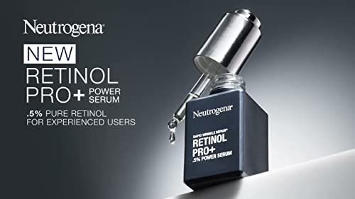 Neutrogena Rapid Wrinkle Repair Retinol Power Facial Serum Age Perfect Midnight Serum Pro+ .5% - 1oz 30ml - (2-Pack Anti Aging Serum 2oz)