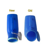 YUMSUM Urinals for Men Portable Urinal 1200ml/34 Ounce for Hospital Camping Car Travel Home 2 Pack (New Blue)