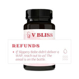 V Bliss Slippery Babe Vaginal Moisturizer Capsules | Relieves Vaginal Dryness with Slippery Elm, Fenugreek, & Maca | Vaginal Wetness | Once Daily, 60 Capsules