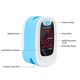 CONTEC LED CMS50M Pulse Oximeter,SpO2 and PR Value Waveform Blood Oxygen, Neck/Wrist Cord