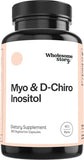 Myo-Inositol & D-Chiro Inositol Blend Capsule | 90-Day Supply | Most Beneficial 40:1 Ratio | Hormonal Balance & Healthy Ovarian Function Support for Women | Vitamin B8 | 360 Inositol Supplement Caps