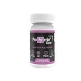 Proferrin Clear 30ct | US Made heme Iron for high Absorption, Easy on GI Tract | Natural, NSF Certified, dye Free