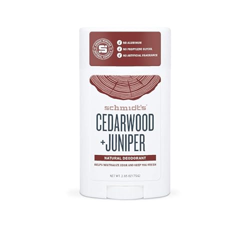 Schmidt's Deodorant - Natural Deodorant Cedarwood + Juniper - 2.65 oz. by Schmidt's Deodorant