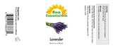 Sun Essential Oils 8oz - Lavender Essential Oil - 8 Fluid Ounces