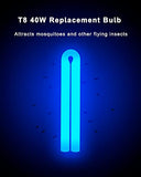 BF150 Replacement Bulb Compatible with Flowtron BK-80D, MC9000, and FC7600 Bug Zapper, 12 Inch FUL40T8/BL U Type Light Bulb for 40W Electronic Insect Killer, 2 Pack