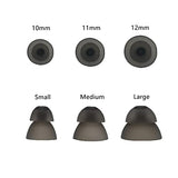 Hearing Aids Domes Large for Resound Sure Fit RIC RITE and Open Fit BTE Smoky Power Domes Invisible Ear Tip Large10 Counts