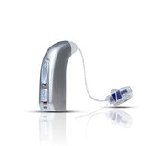Banglijian Rechargeable Hearing Aid RIC(Receiver in canal) for Seniors and Adults with Digital Noise Cancelling and Feedback Cancellation, Powerful Digital Hearing Aid (Left Ear)