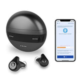 ARPTUR Bluetooth Hearing Aids for Seniors Rechargeable with Noise Cancelling APP Control Wireless Music Stream Hand-Free Phone Call, Self-Fitting, Mode Change, Noise Reduction (Black)