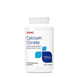 GNC Calcium Citrate 1000 mg, 180 Vegetarian Caplets