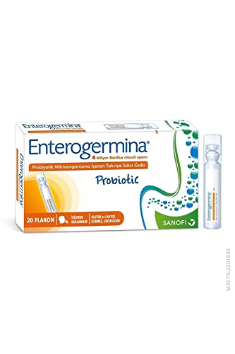 Enterogermina Adult Probiotic Liquid 4 Billion CFU/5mL 20Vials