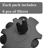 36pcs Filter for Oticon Prowax Minifit Wax Guard Filters Replacement (1mm) Compatible with Oticon Hearing Aids Hearing Aid Accessories Fit Ria, Nera, Alta, Siya, MiniRite and More (36pcs=6pack)