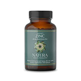 Natura Health Products 25 mg Zinc Supplement - Supports Cellular Health and a Healthy Immune Response - Highly Bioavailable Food-Grown Zinc (60 Capsules)