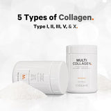 Codeage Multi Collagen Protein Capsules, Type I, II, III, V, X, Grass Fed & Hydrolyzed Collagen Pills Supplement, All in One Collagen, Bone Broth, Amla Berry Source of Vitamin C, Non-GMO - (2 Pack)