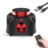 X-PEST Ultrasonic Rodent Repellent Indoor, Powerful Mouse Repellent with Remote Control, 3-in-1 Ultrasonic& PIR& Strobe Light, Ultrasonic Pest Repeller for Rodent/Mouse/Squirrel/Roach