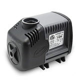 SICCE Syncra Silent 2.0 Multifunction 568 GPH Submersible Water Pump | Italian Made 35W Ultra Quiet Durable Aquarium Fish Tank, Fountain, Pond, Hydroponics, Terrarium Black | Freshwater & Saltwater