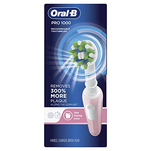 Oral-B Pro 1000 Rechargeable Electric Toothbrush, Pink – Kate-minimalist