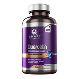 SMART NUTRA LABS Quercetin 1000mg- 180 Vegan Capsules, 100% Pure Quercetin Supplement- Non-GMO, Gluten Free, Third Party Tested