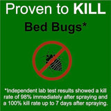 Bed Bug Killer Spray by Premo Guard 24 oz – Fast Acting Bed Bug Treatment – Stain & Scent Free – Child & Pet Safe – Best Extended Protection – Natural & Non Toxic Formula