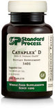 Standard Process Cataplex D - Whole Food Immune Support, Digestive Health, Bone Strength and Bone Health with Cholecalciferol, Calcium Lactate, and Ascorbic Acid - Vegetarian - 180 Tablets