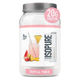 Isopure Protein Powder, Clear Whey Isolate Protein, Post Workout Recovery Drink Mix, Gluten Free with Zero Added Sugar, Infusions- Tropical Punch, 36 Servings