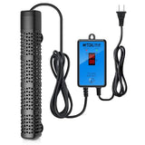 HiTauing Aquarium Heater, Upgraded 300W/500W Fish Tank Heater with Intelligent Leaving Water Automatically Stop Heating and Advanced Temperature Control System, Suitable for Saltwater and Freshwater