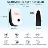 Ultrasonic Pest Repeller 10 Pack,Electronic Pest Repellent Plug in,Mosquito Repellent Indoor,Mice Mosquito Cockroach Repellent,Efficient Pest Control to Repel Bugs,Fleas in Home,School,Warehouse