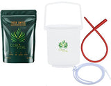 Cor-Vital Coffee Enema Kit For Colon Cleansing With 1 LB Enema Coffee - Gerson Approved Home Enema Kit - Enema Bucket Kit - Therapy Roast Coffee Detox Cleanse - Enema Coffee Organic