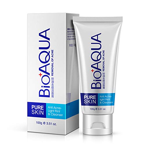 BIOAQUA 4in1 Face Acne Treatment Scar Removal Spots Pimples Oil Cream Face Masks Scar Blemish Marks Moisturizing Oil 100g+30g+30ml+4pcs X30g