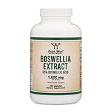 Boswellia Serrata - 240 Capsules (Max Strength 1,000mg of 65% Boswellic Acid Extract) Boswellia Extract Capsules (Joint Support Supplement for Joint Health) Made and Tested in The USA by Double Wood